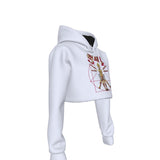 Yoycol - Ghost In the Machine Women's Cropped Hoodie (())