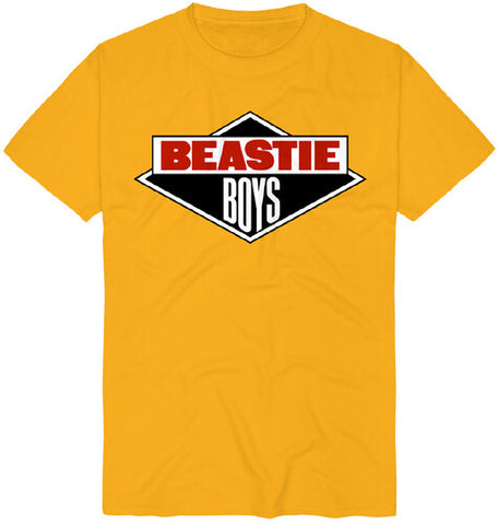 Beastie Boys - Beastie Boys Diamond Logo Gold Unisex Short Sleeve T-shirt Small ((Shirt))