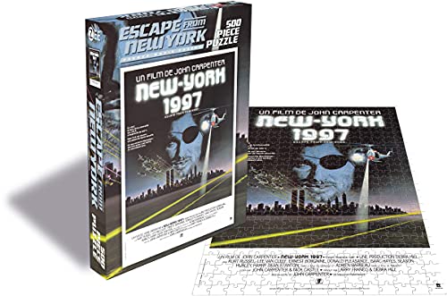 ESCAPE FROM NEW YORK - FRENCH MOVIE POSTER (500 PIECE JIGSAW PUZZLE) ((Puzzle))