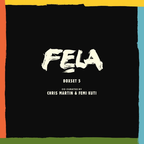 Fela Kuti - Box Set 5 Curated by Chris Martin and Femi Kuti ((Vinyl))