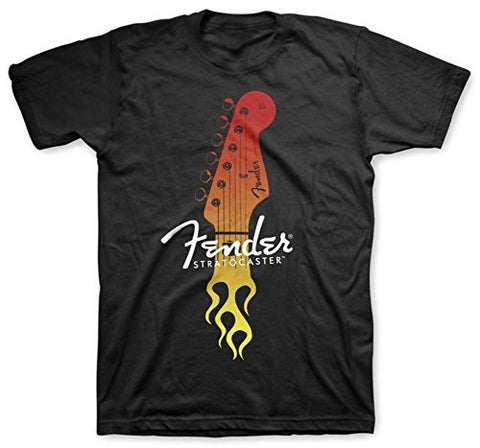 Fender - Strat Flaming Head ((Apparel))