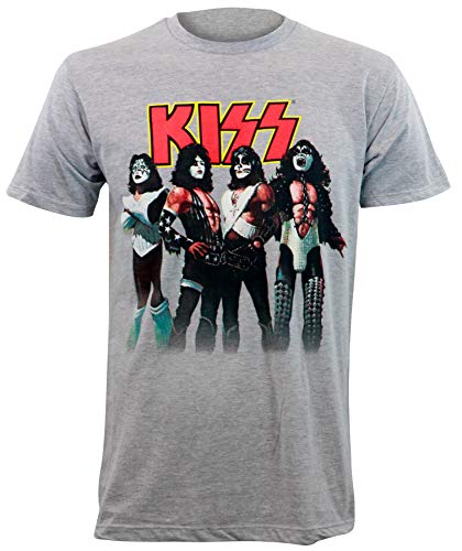 Kiss - KISS STANCE LOGO HEATHER GRAY SS TEE 2XL ((Apparel))