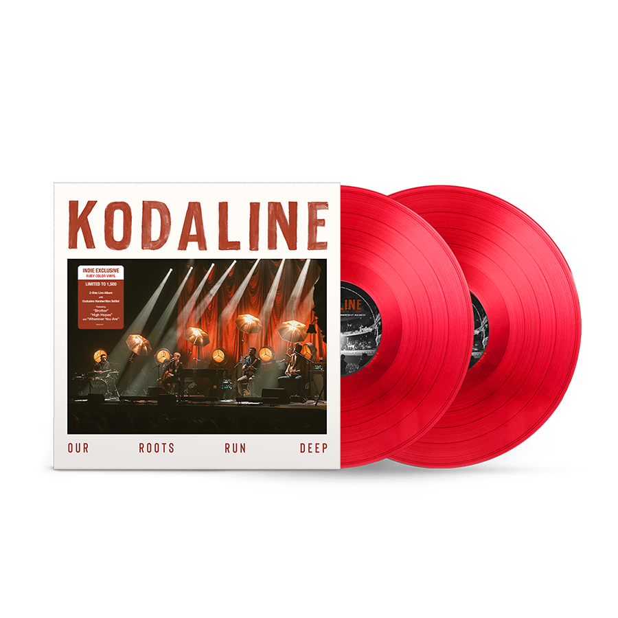 Kodaline - Our Roots Run Deep (Limited Edition, Clear Vinyl, Red, Indie Exclusive) (2 Lp's) ((Vinyl))