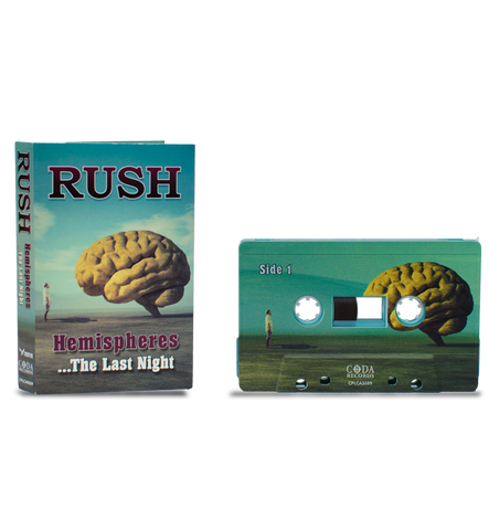 RUSH - HEMISPHERES (AQUA BLUE SHELL) ((Cassette))