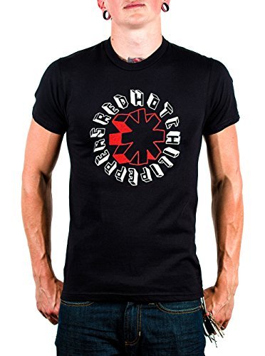 Red Hot Chili Peppers - Men'S Rhcp Hand Drawn T-Shirt, Black, Medium ((Apparel))