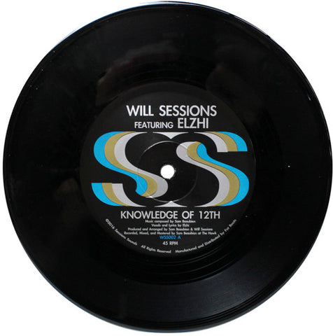 Will Sessions featuring Elzhi - Knowledge Of 12th / Instrumental (7" Single) ((Vinyl))