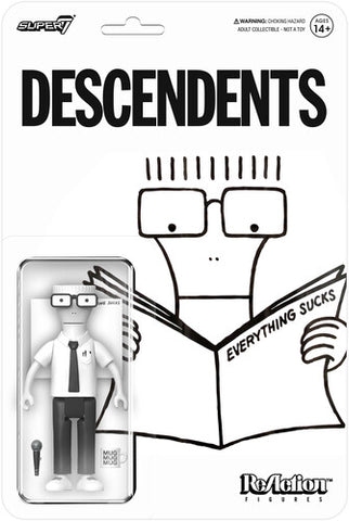 Descendents - Super7 - Descendents Reaction Figure Wave 4 - Milo (Everything Sucks) (Collectible, Figure, Action Figure) ((Action Figure))