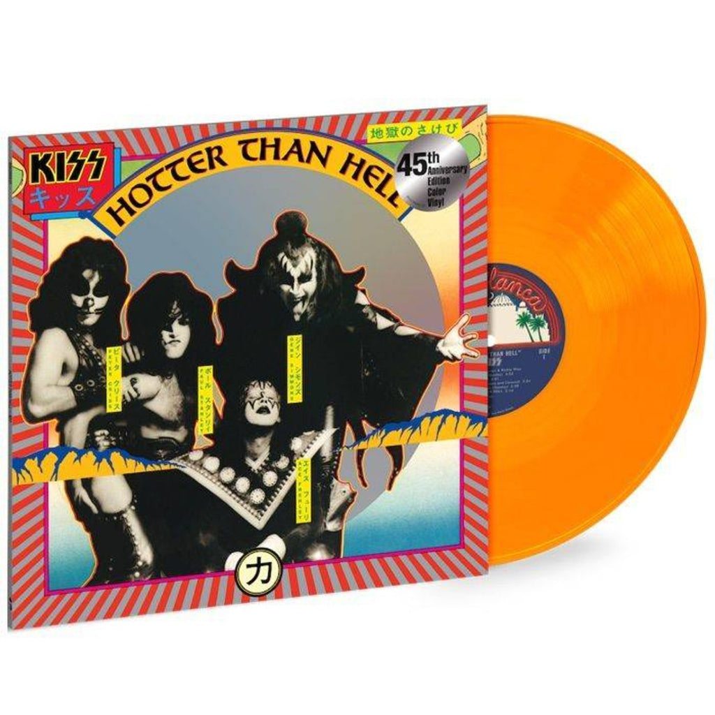 KISS - Hotter Than Hell (45th Anniversary Edition, Limited, Orange Vinyl) ((Vinyl))